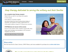 Tablet Screenshot of cpapmedical.com